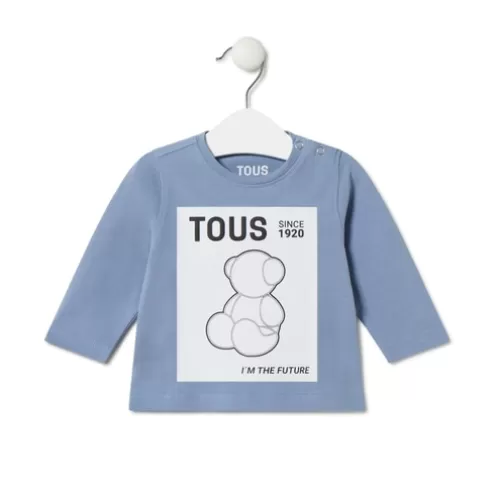 TOUS Camisola " I'm the future" Casual azul< Bebé | Menino