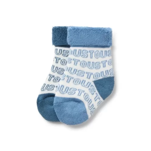 TOUS Conjunto de 2 pares de peúgas de bebé SSocks azul< Complementos