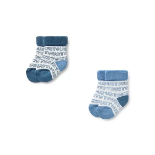 TOUS Conjunto de 2 pares de peúgas de bebé SSocks azul< Complementos