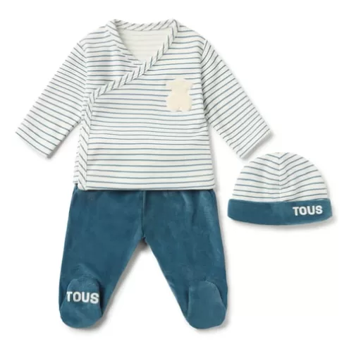 TOUS Conjunto de bebé recém-nascido Classic azul< Bebé