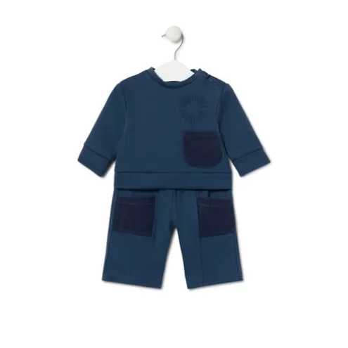 TOUS Conjunto de bebé Trend azul marinho< Bebé