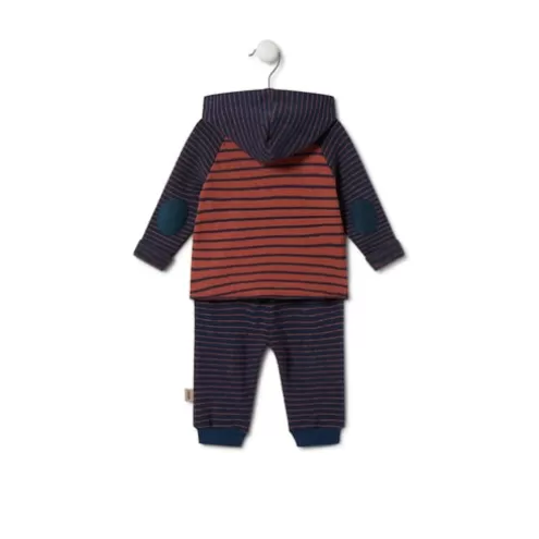 TOUS Conjunto de menino às riscas Blue azul marinho< Bebé | Menino