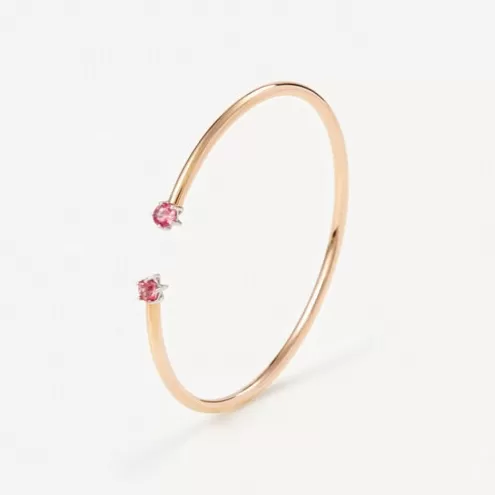 TOUS Escrava ATELIER 24/7 em Ouro rosa com Espinélios< Pulseiras Ouro