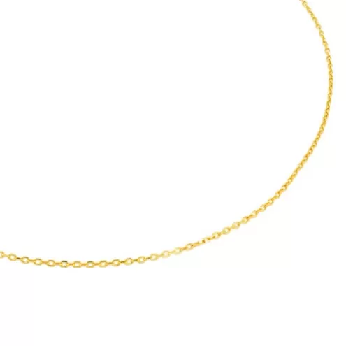 TOUS Gargantilha Chain em Ouro, 40 cm.< Colares De Ouro | Gargantilhas