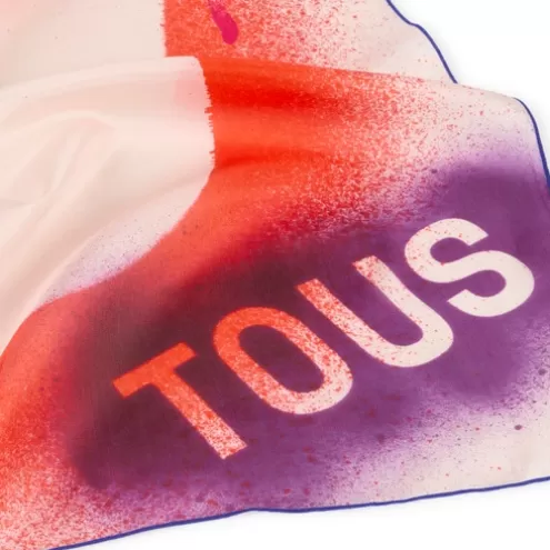 TOUS Lenço quadrado Tulip< Lenços E Foulards | Outros Acessórios