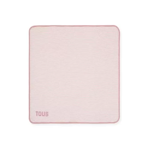 TOUS Mantinha de bebé Classic cor-de-rosa< Complementos