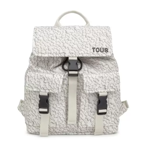 TOUS Mochila branca Kaos Mini Puffy Soft< Mochilas E Bagagens