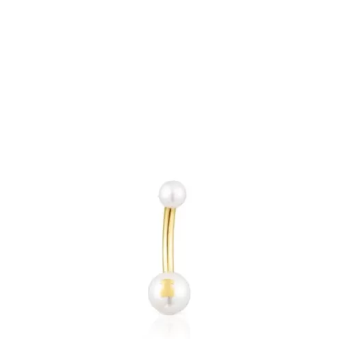 TOUS Piercing de umbigo Pearl em e pérolas< Piercings No Umbigo | Piercings De Ouro