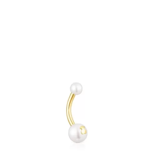 TOUS Piercing de umbigo Pearl em e pérolas< Piercings No Umbigo | Piercings De Ouro