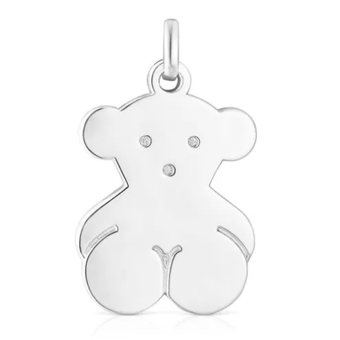 TOUS Pingente grande Sweet Dolls urso em< Pingentes De Prata | Pingentes Grandes