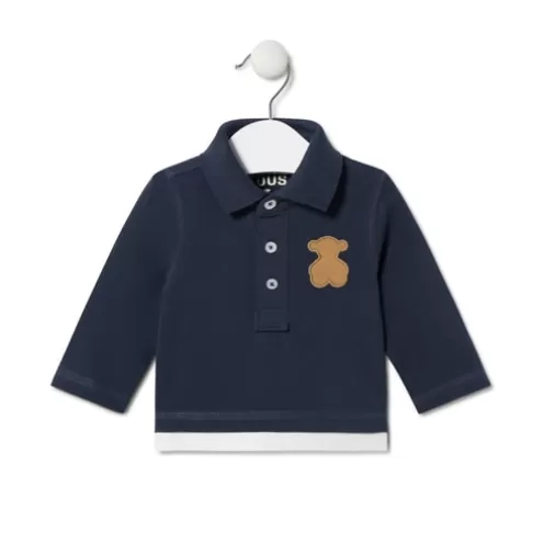 TOUS Polo Casual azul marinho< Bebé | Menina