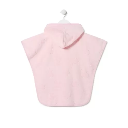 TOUS Poncho de tecido atoalhado Rus MS Rosa< Complementos