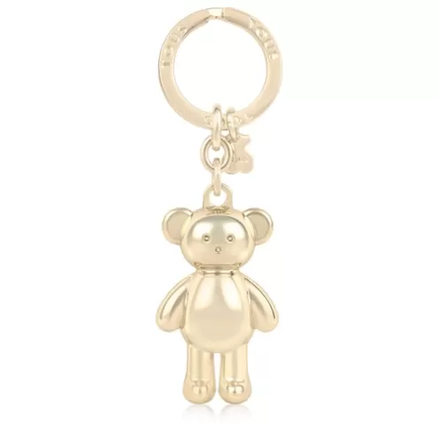 TOUS Porta-chaves urso Teddy Bear dourado< Porta Chaves | Outros Acessórios