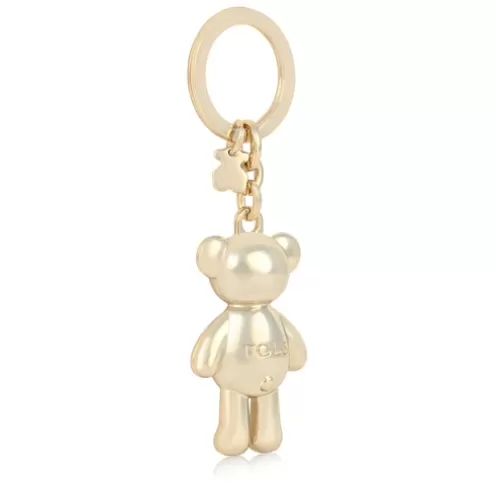 TOUS Porta-chaves urso Teddy Bear dourado< Porta Chaves | Outros Acessórios