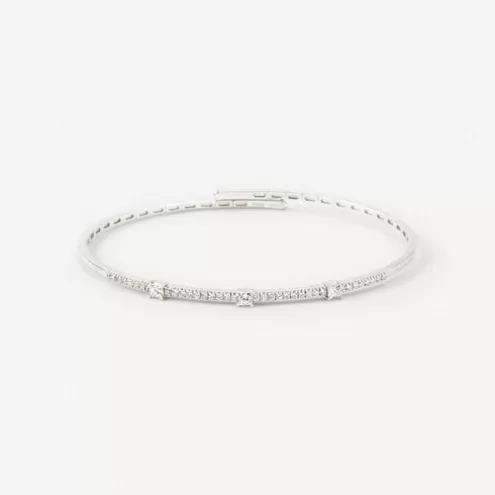 TOUS Pulseira em ouro branco com diamantes ATELIER< Pulseiras Ouro