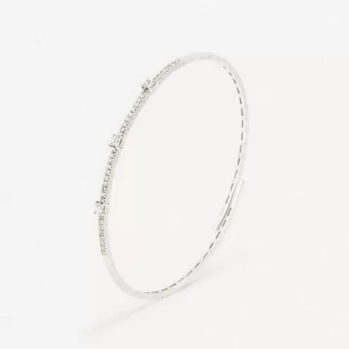 TOUS Pulseira em ouro branco com diamantes ATELIER< Pulseiras Ouro