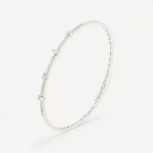 TOUS Pulseira em ouro branco com diamantes ATELIER< Pulseiras Ouro