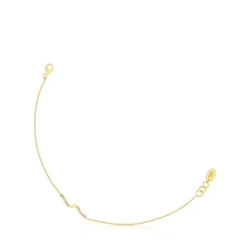 TOUS Pulseira em e pedras preciosas St Tropez< Pulseiras Ouro | Pulseiras Corrente