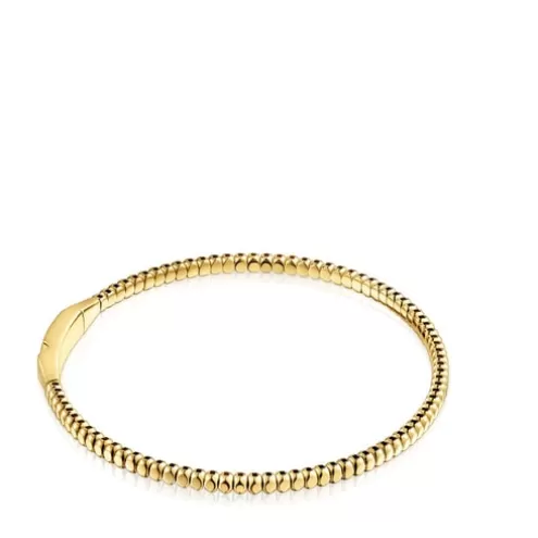 TOUS Pulseira escrava de bolas em ouro Basics< Pulseiras Ouro | Escravas