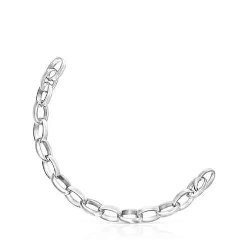 TOUS Pulseira Hold oval em< Pulseiras De Prata | Pulseiras Corrente