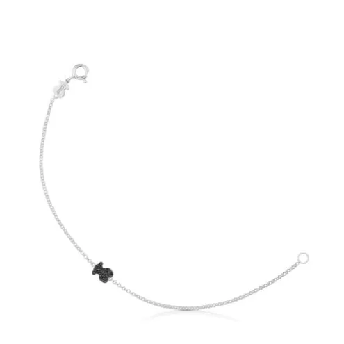 TOUS Pulseira Motif em Prata com Espinélio< Pulseiras De Prata | Pulseiras Corrente