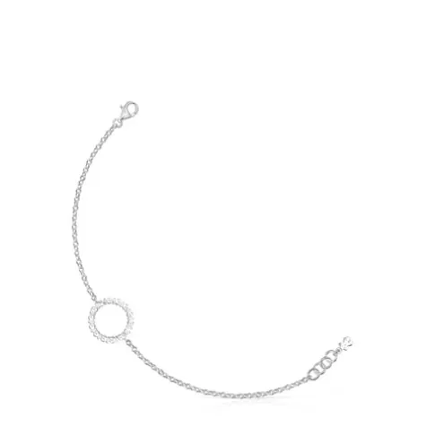 TOUS Pulseira Straight disco em Prata< Pulseiras De Prata | Pulseiras Corrente