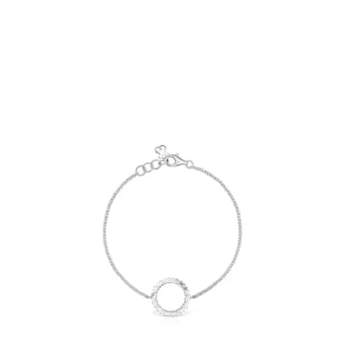 TOUS Pulseira Straight disco em Prata< Pulseiras De Prata | Pulseiras Corrente