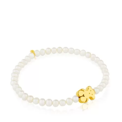 TOUS Pulseira Sweet Dolls em Ouro< Pulseiras Ouro | Pulseiras Pérolas