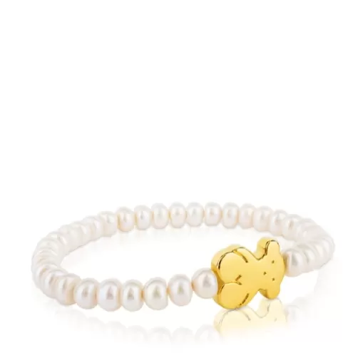 TOUS Pulseira Sweet Dolls em Ouro< Pulseiras Ouro | Pulseiras Pérolas