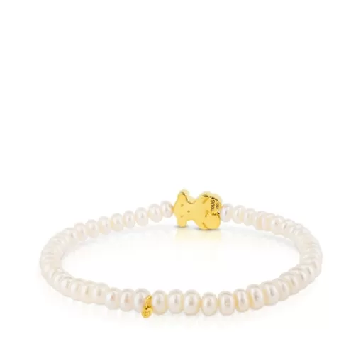 TOUS Pulseira Sweet Dolls em Ouro< Pulseiras Ouro | Pulseiras Pérolas