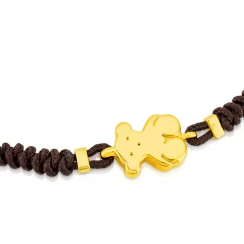 TOUS Pulseira Sweet Dolls em Ouro< Pulseiras Ouro | Pulseiras Cordão E Fios