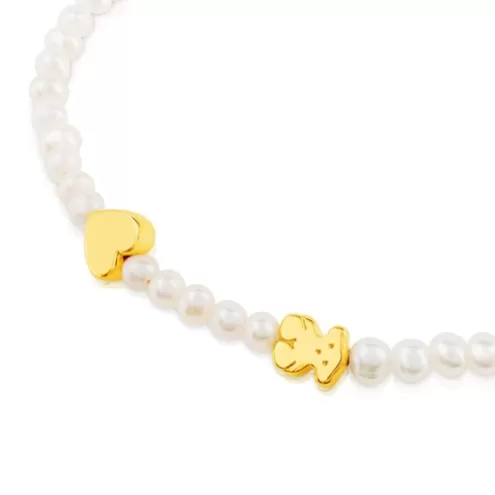 TOUS Pulseira Sweet Dolls XXS em Ouro< Pulseiras Ouro | Pulseiras Pérolas