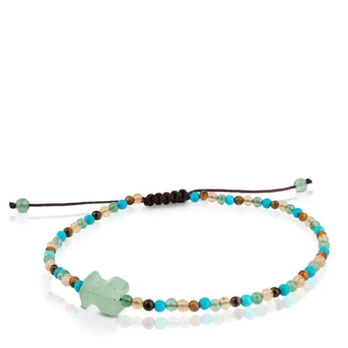 TOUS Pulseira Tibet de Pedras preciosas< Pulseiras Cordão E Fios | Pulseiras De Bolas