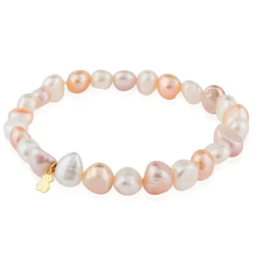 TOUS Pulseira Pearls em< Pulseiras Ouro | Pulseiras Pérolas