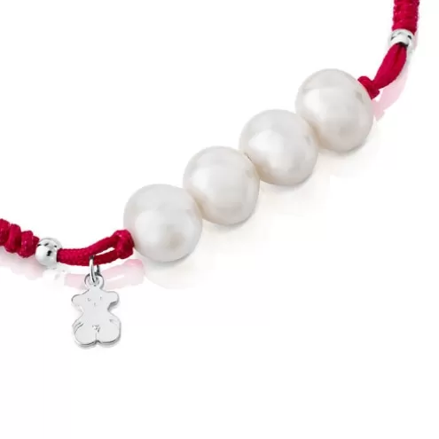 TOUS Pulseira Pearls em Prata< Pulseiras De Prata | Pulseiras Pérolas