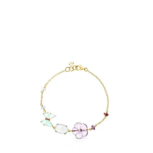 TOUS Pulseira Vita em Ouro com Pedras preciosas< Pulseiras Ouro | Pulseiras Corrente