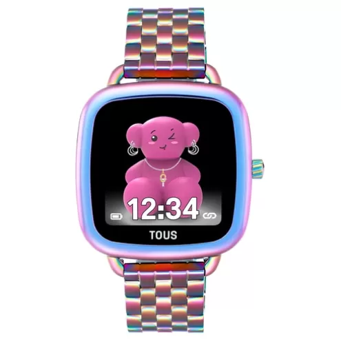 TOUS Relógio smartwatch com bracelete em aço IP iridescente D-Connect< Para Ela | Smartwatches