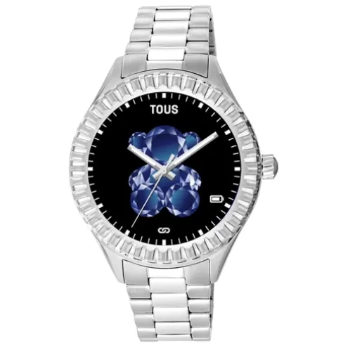 TOUS Relógio smartwatch T-Bear Connect com bracelete em aço< Para Ela | Para Ele