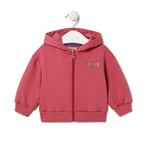 TOUS Sweatshirt com capuz Bold Bear Casual grená< Bebé | Menina