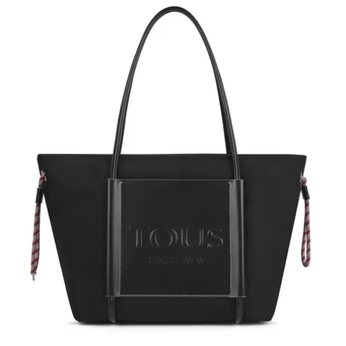 TOUS Tote bag grande Empire Soft preta< Malas De Ombro | Tote Bags