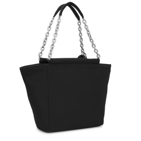 TOUS Tote bag grande preta Jane Soft< Malas De Ombro