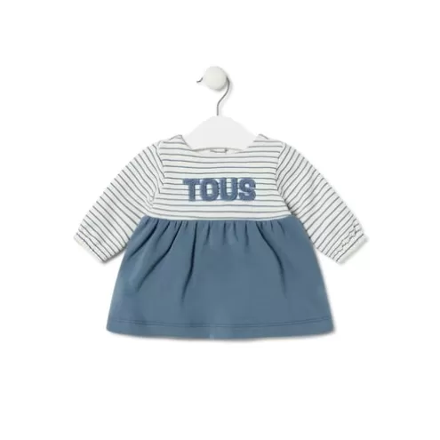 TOUS Vestido de bebé para menina Classic azul< Bebé