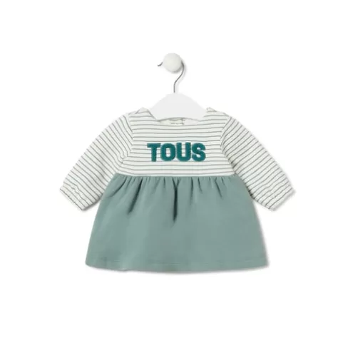 TOUS Vestido de bebé para menina Classic verde< Bebé