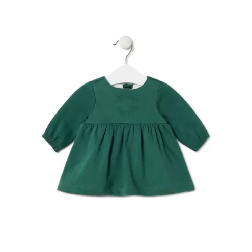 TOUS Vestido de bebé para menina Trend verde< Bebé